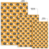 English Bulldog Pattern Print Design 04 Area Rug