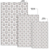 Hippopotamus Pattern Print Design 05 Area Rug