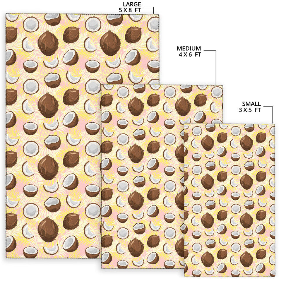 Coconut Pattern Print Design 05 Area Rug