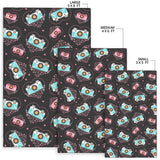 Camera Pattern Print Design 04 Area Rug