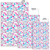 Darts Pattern Print Design 01 Area Rug