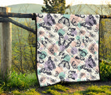 Butterfly Pattern Premium Quilt
