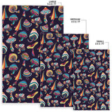Colorful Mushroom Design Pattern Acolorful Mushroom Pattern Area Rugrea Rug