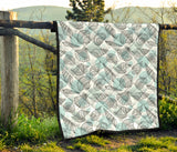 Shell Polynesian Tribal  Premium Quilt