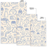 Cute Sushi Icon Pattern Area Rug