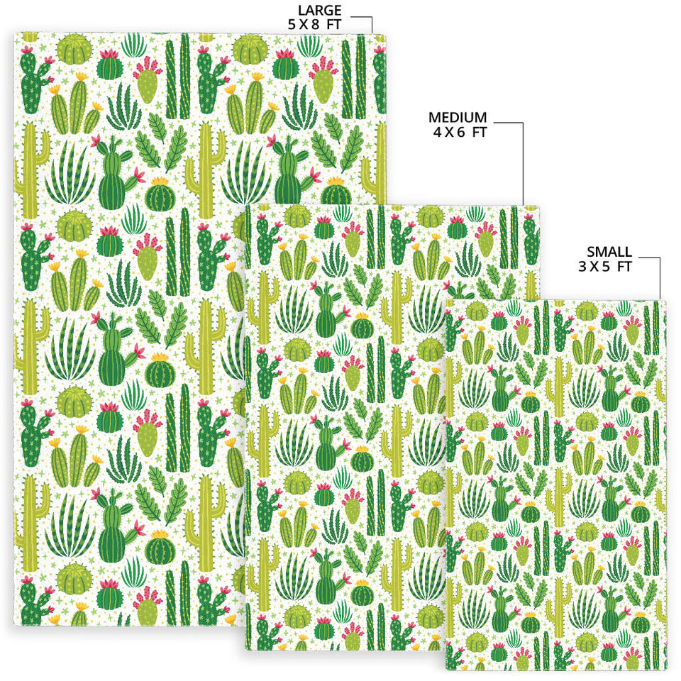 Cactus Pattern  Area Rug