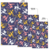 Koi Fish Carp Fish Pattern Area Rug