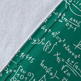 Math Pattern Print Design 01 Premium Blanket