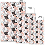 Pig Pattern Print Design 05 Area Rug