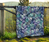 Shell Design Pattern Premium Quilt