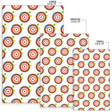 Darts Pattern Print Design 04 Area Rug