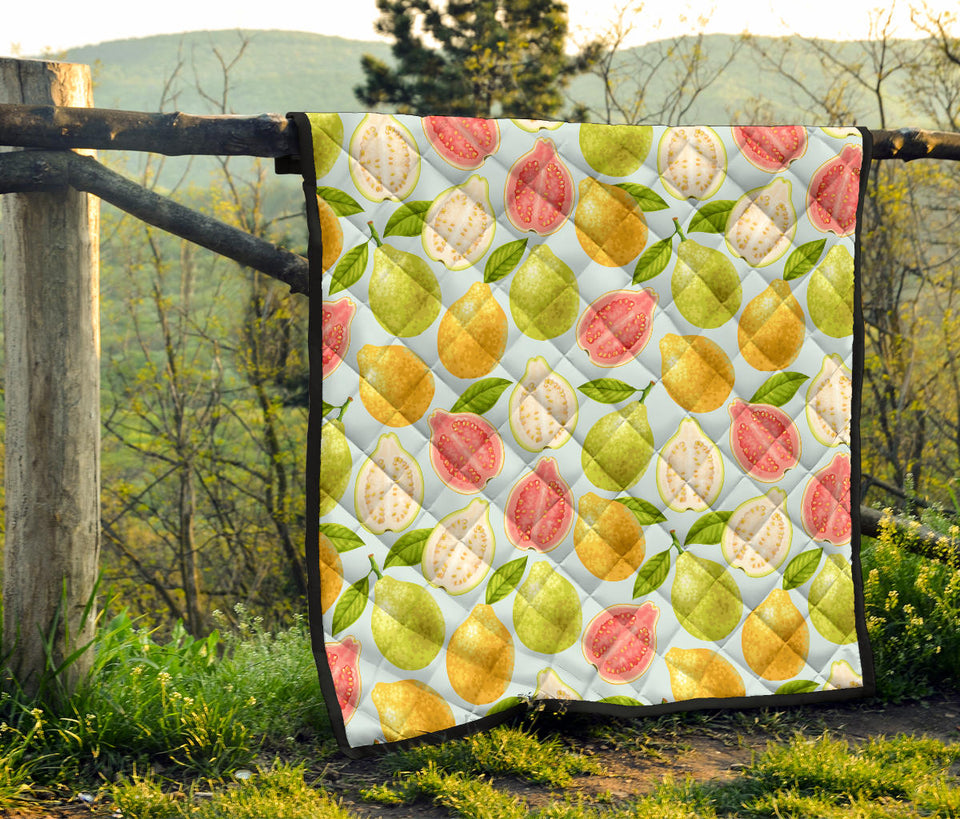 Guava Design Pattern Premium Quilt