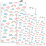 Cute Rainbow Clound Pattern Area Rug