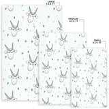 Cute Goat Design Pattern Area Rug