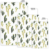 Cute Cactus Pattern Area Rug
