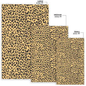 Leopard Skin Print Area Rug