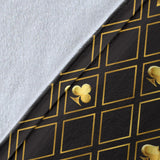 Casino Cards Suits Pattern Print Design 01 Premium Blanket