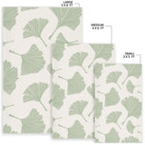 Ginkgo Leaves Pattern Area Rug