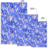 White Bengal Tigers Pattern Area Rug