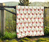 Daruma Japanese Wooden Doll Premium Quilt