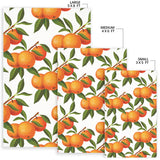 Oranges Pattern Background Area Rug
