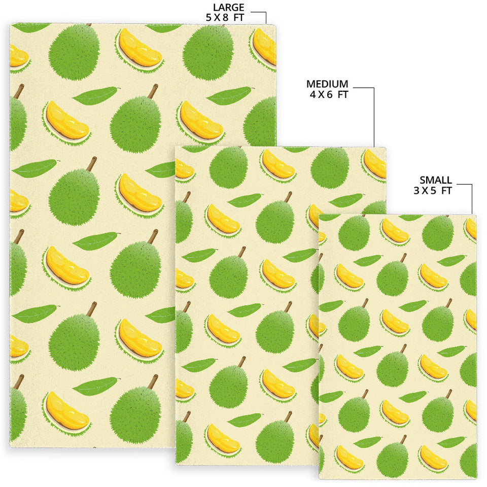 Durian Pattern Area Rug