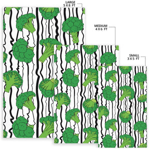 Cool Broccoli Pattern Area Rug