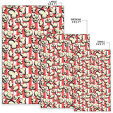 Popcorn Pattern Print Design 05 Area Rug
