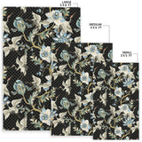 Japanese Crane Ornament Elements Area Rug