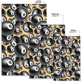 Billiard Ball Pattern Print Design 04 Area Rug