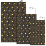 Casino Cards Suits Pattern Print Design 01 Area Rug