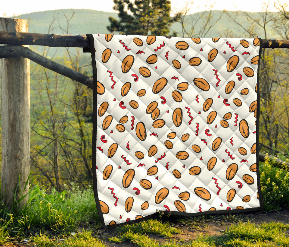 Peanuts Pattern Background Premium Quilt