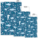 Cute Shark Pattern Area Rug