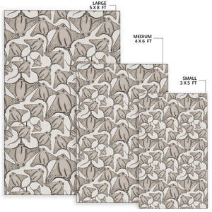 Stingray Pattern Print Design 05 Area Rug