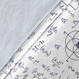Math Pattern Print Design 03 Premium Blanket