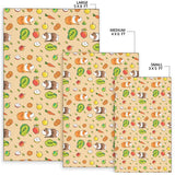 Guinea Pig Pattern Print Design 05 Area Rug
