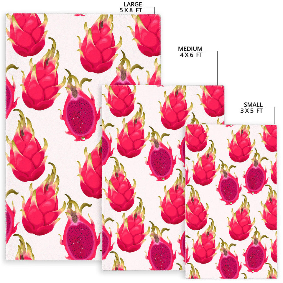Dragon Fruits Design Pattern Area Rug