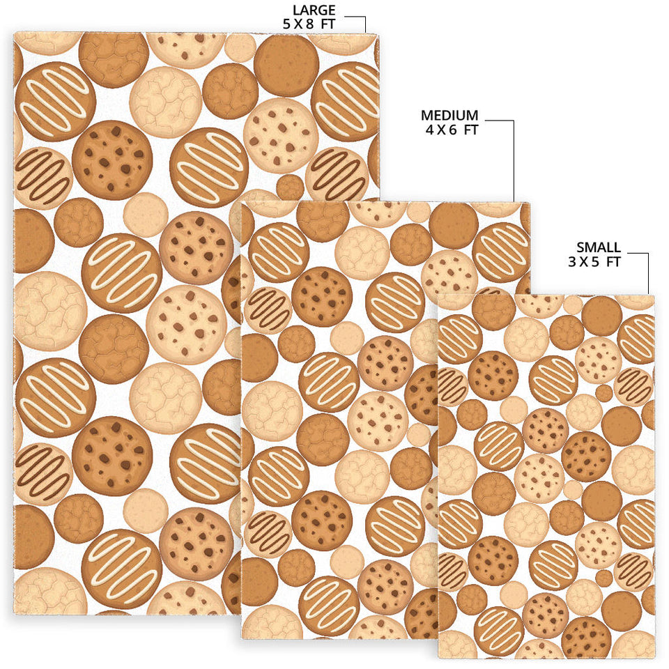 Various Cookie Pattern Area Rug
