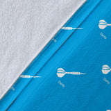 Darts Pattern Print Design 05 Premium Blanket