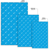 Darts Pattern Print Design 05 Area Rug