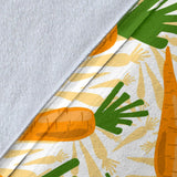 Carrot Pattern Print Design 01 Premium Blanket