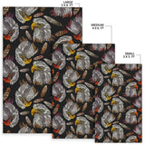 Eagle Pattern Print Design 05 Area Rug
