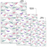Helicopter Plane Pattern Area Rug