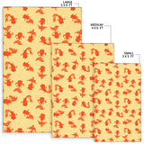 Goldfish Pattern Print Design 02 Area Rug