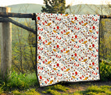 Canada Pattern Print Design 03 Premium Quilt