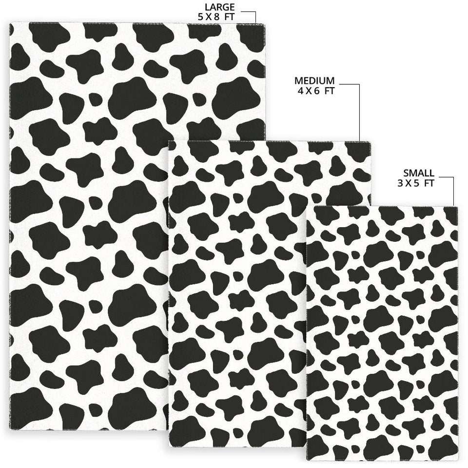 Cow Skin Pattern Area Rug