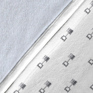 Engine Piston Background Pattern Print Design 01 Premium Blanket