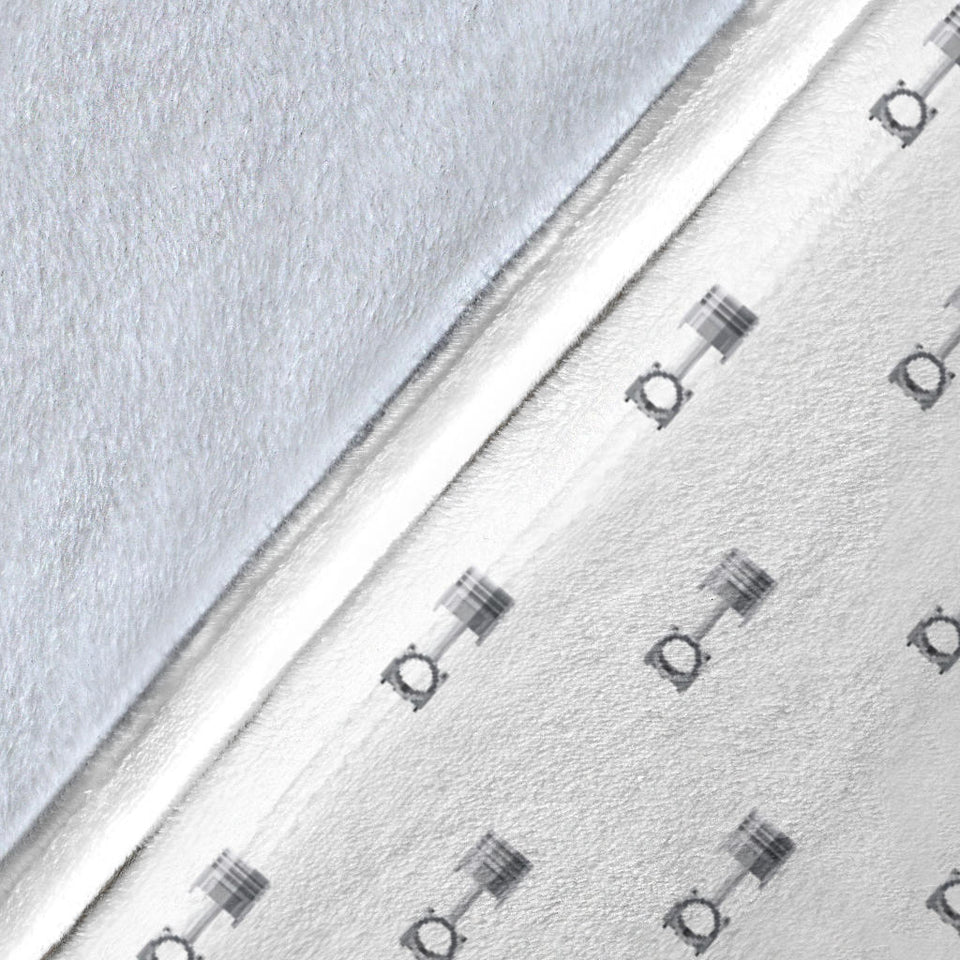 Engine Piston Background Pattern Print Design 01 Premium Blanket