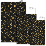 Dog Paws Pattern Print Design 05 Area Rug