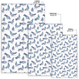 Pigeon Pattern Print Design 03 Area Rug